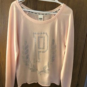 Bedazzled lightweight sweater from Pink